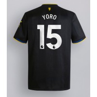 Manchester United Leny Yoro #15 Tretí futbalový dres 2025-26 Krátky Rukáv